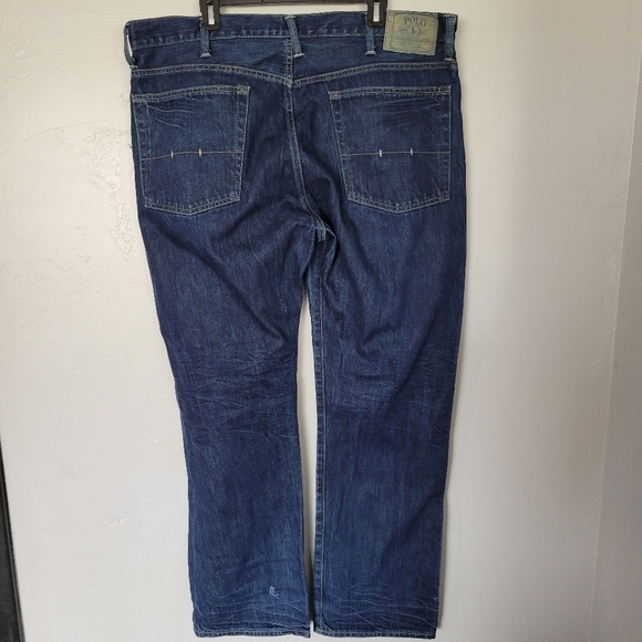 Polo Ralph Lauren Jeans Dark Wash Denim Men's 41" - Picture 3 of 7
